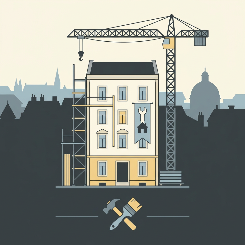 Жильцы Gemeindebau Karl-Hora-Hof добились ремонта от Wiener