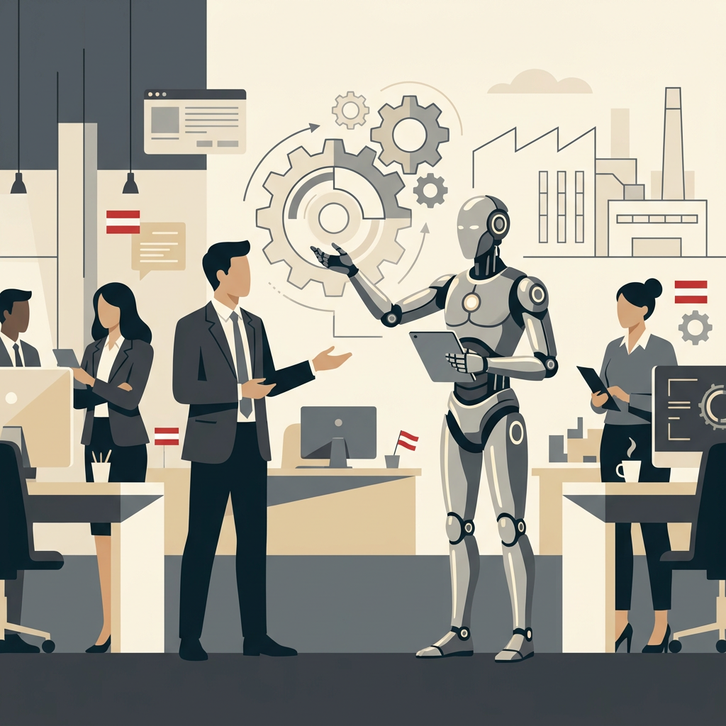 Австрийский гуманоидный робот Workmate от Iono Robotics проходит