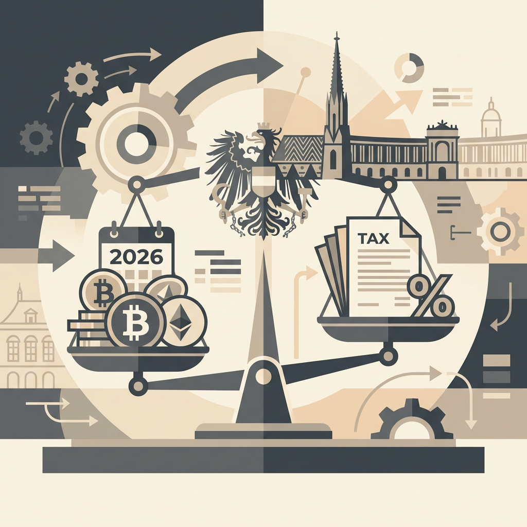 Криптоналоги в Австрии: что изменится с 2026 года (DAC8)